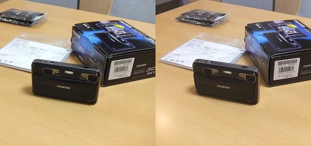 カメラ屋店頭の印象にだまされるな！立体デジカメ『FinePix REAL 3D W1