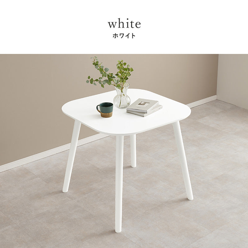 2人用ダイニングセット [幅75] (正方形テーブル+ウィンザーチェアA