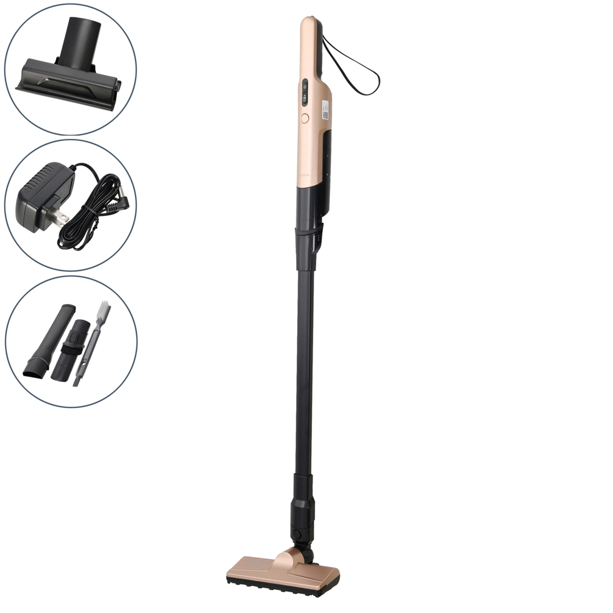 シロカ2wayコードレススティッククリーナーSV-S281布団ノズル付 siroca