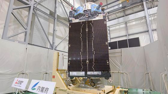 みちびき4号機の機体公開｜みちびき開発の歴史｜みちびき（準天頂衛星