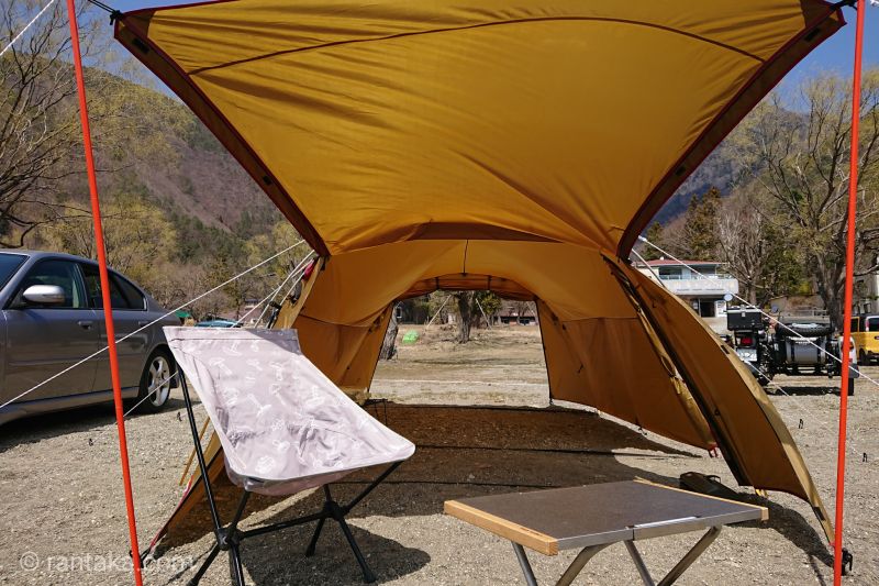 検証】ヴォールトをソロキャンプのシェルターとして使ってみた