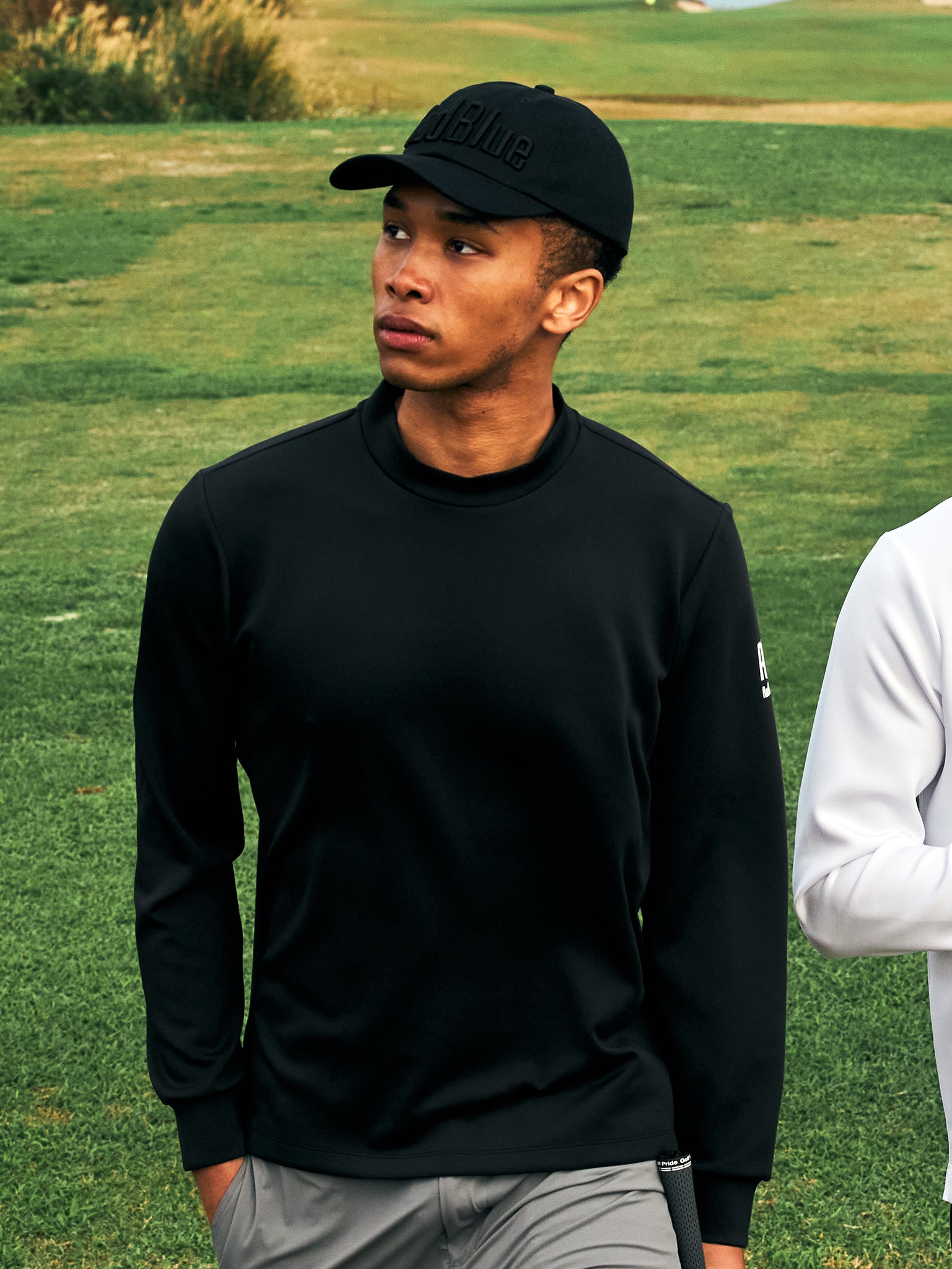 ウルトラストレッチ モックネック ロングスリーブシャツ