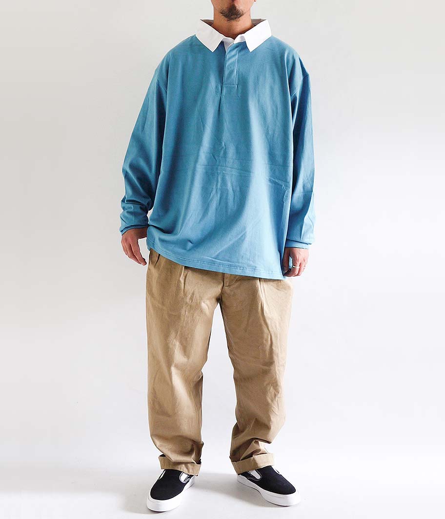 イギリス軍 ラガーシャツ [Dead Stock / SAX] - Fresh Service