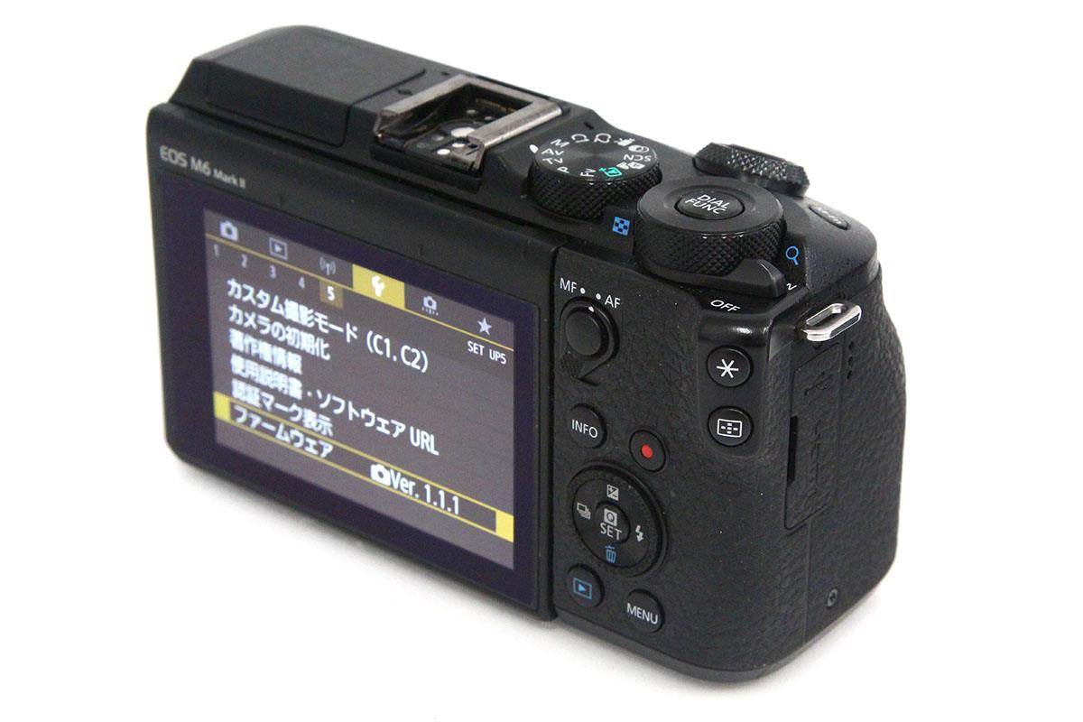 EOS M6 Mark II ボディ ブラック ビューファインダー付 γA4494-2Q2B
