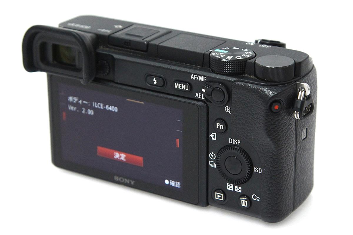 α6400 ILCE-6400 ボディ ブラック シャッター回数 約78850回以下