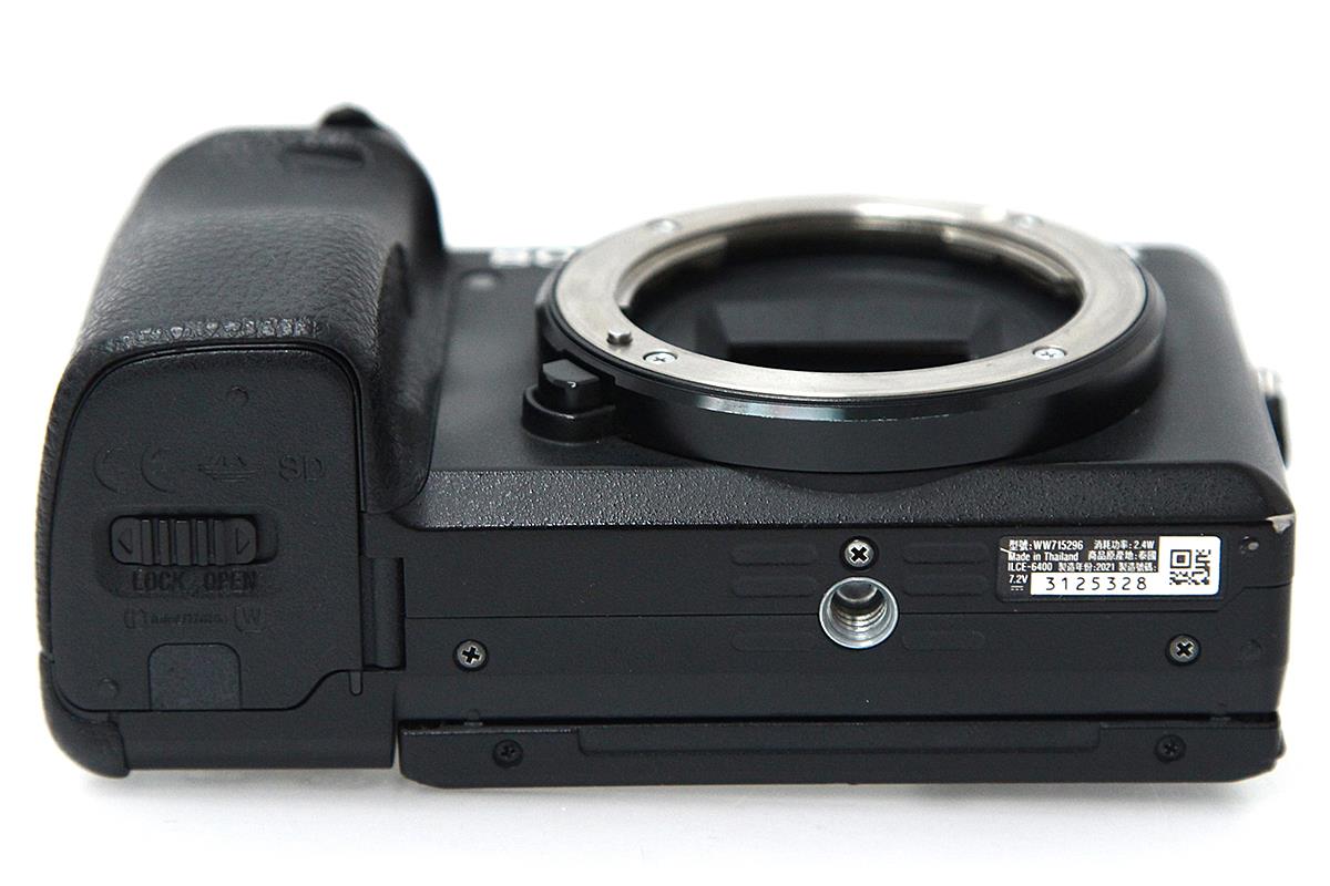 α6400 ILCE-6400 ボディ ブラック シャッター回数 約78850回以下