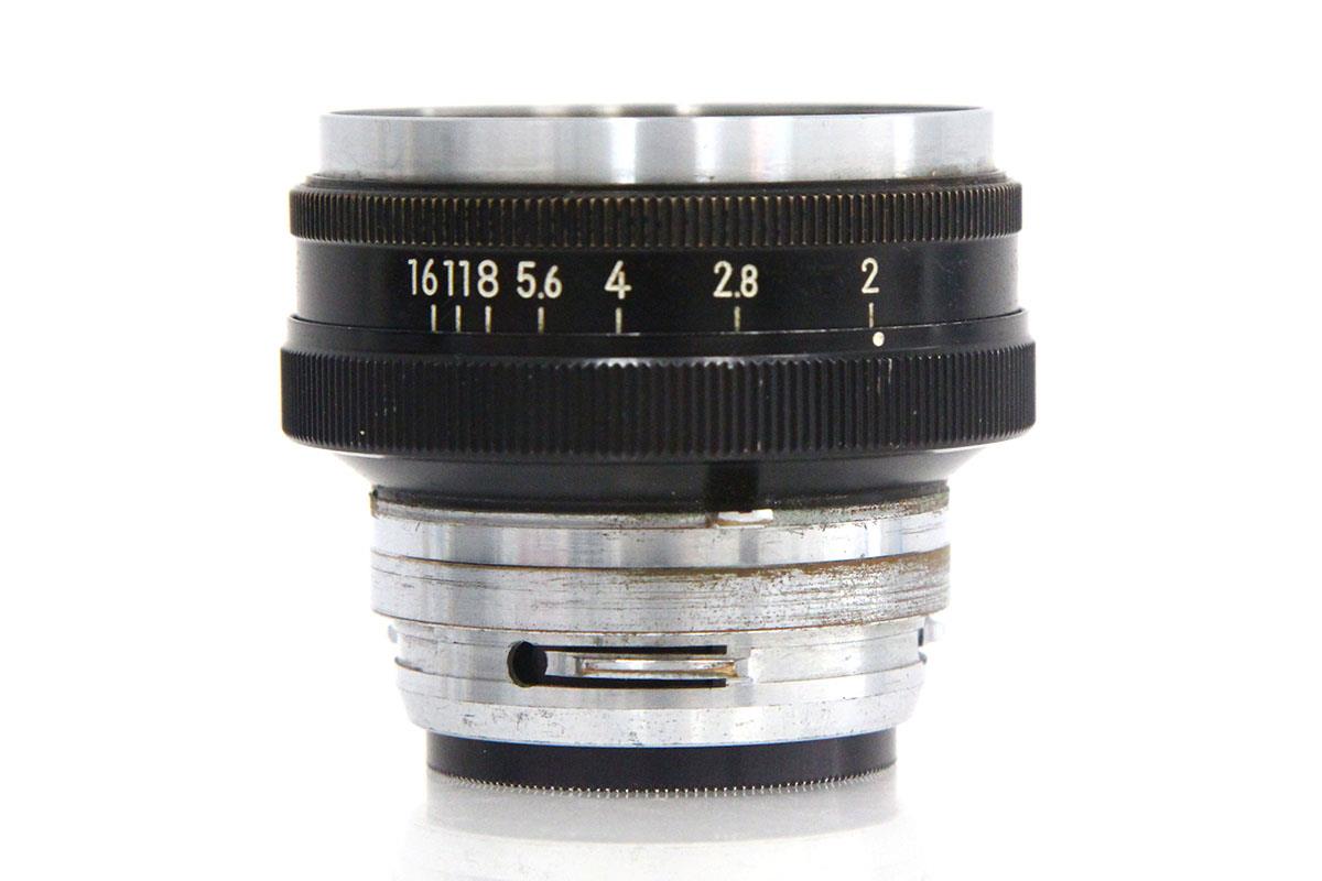 NIKKOR-H 5cm F2 ニコンSマウント用 γA4191-2M1B-ψ | ニコン | レンジ