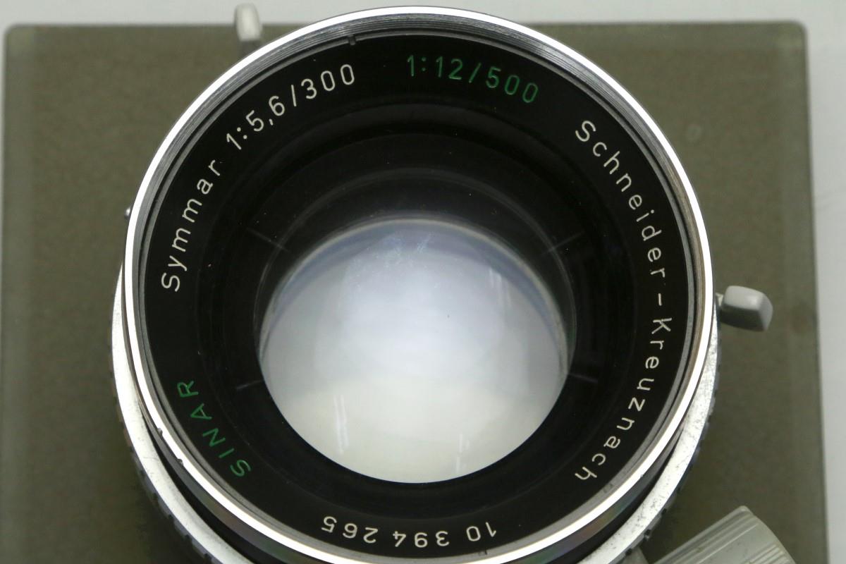 ジナー SINAR 大判カメラ SINAR Symmar 300mm F5.6付き γT1006-3-ψ