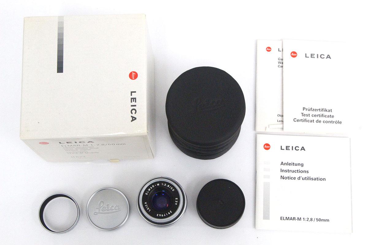 ELMAR-M 50mm F2.8 シルバー 沈胴式 E39 CA01-A8210-2N4 | ライカ