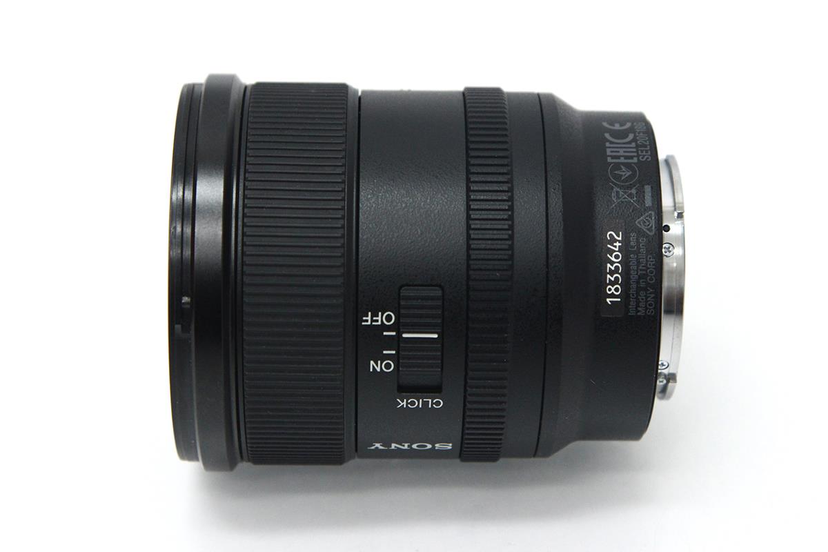 FE 20mm F1.8 G SEL20F18G CA01-M1867-2N4 | ソニー | ミラーレス