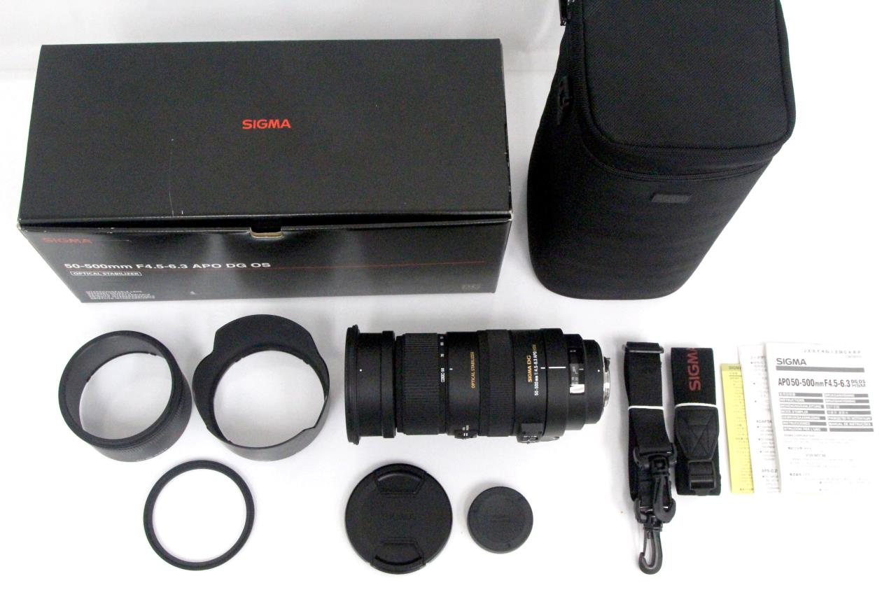 APO 50-500mm F4.5-6.3 DG OS HSM ペンタックスKマウント用 CA01-A9751