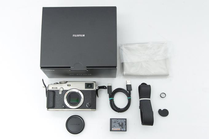 FUJIFILM X-Pro3 ボディ DRシルバー シャッター数約700回以下 γH955