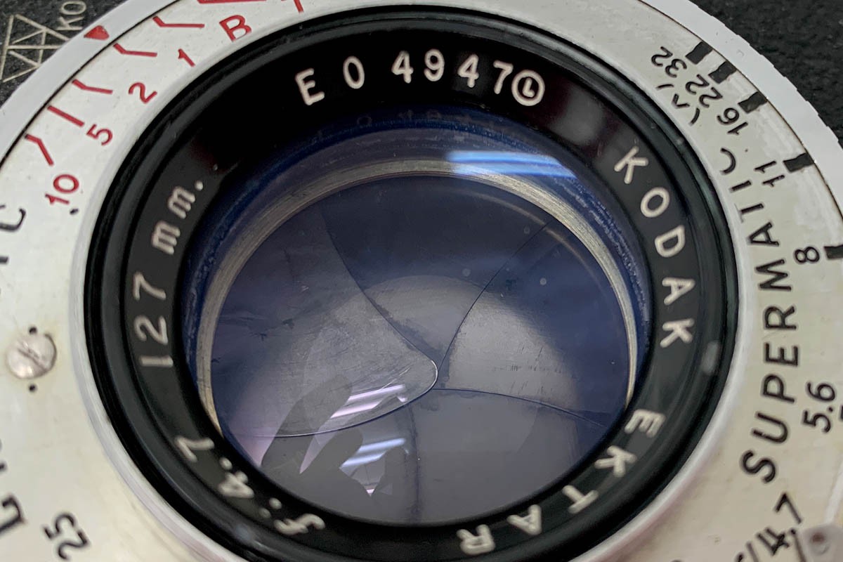 EKTAR 127mm F4.7 エクター CA01-R1262-2B2F-ψ | コダック | 大判