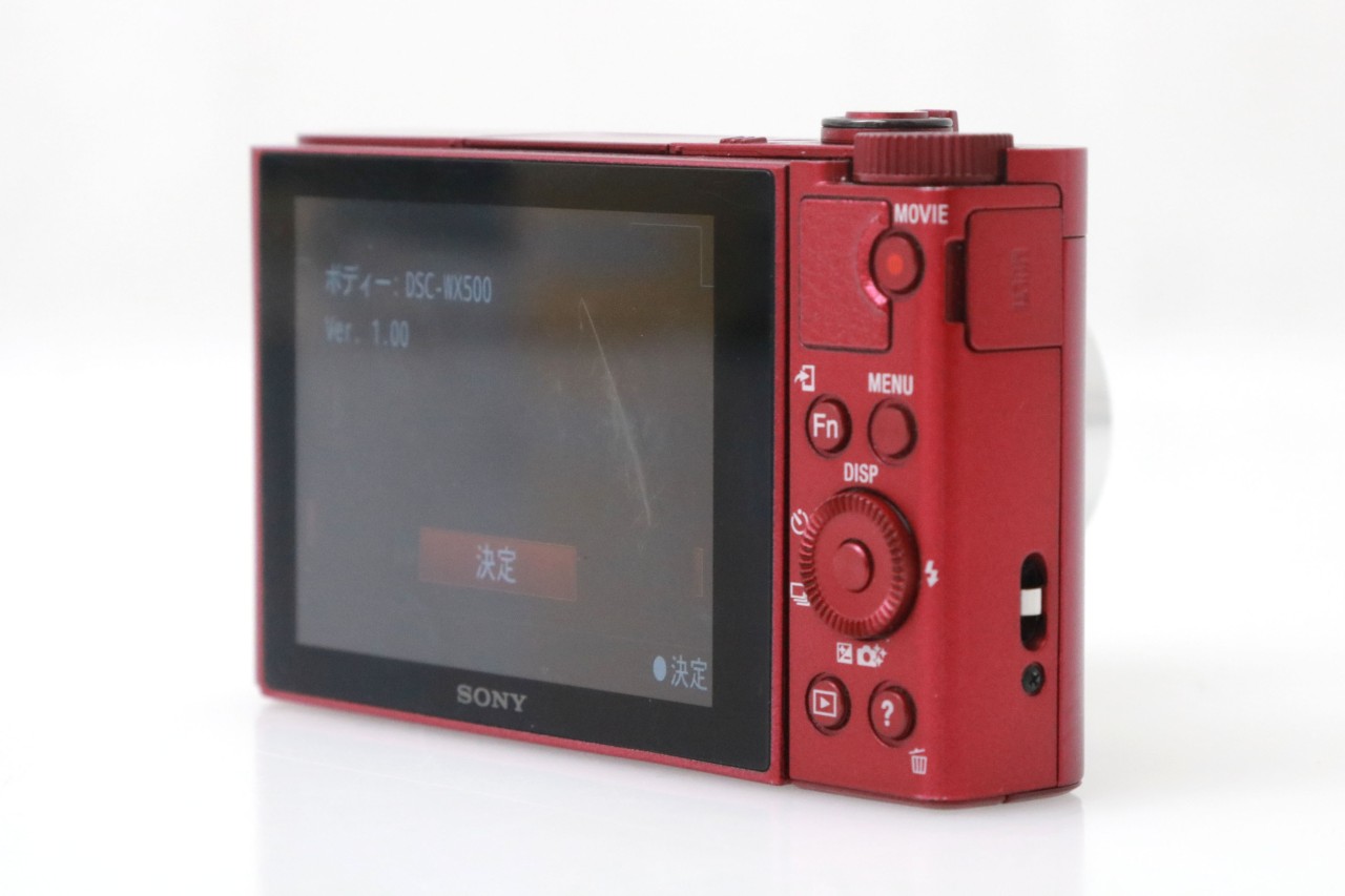 サイバーショット DSC-WX500 (R) [レッド] CA01-M4471-2Q4 | ソニー