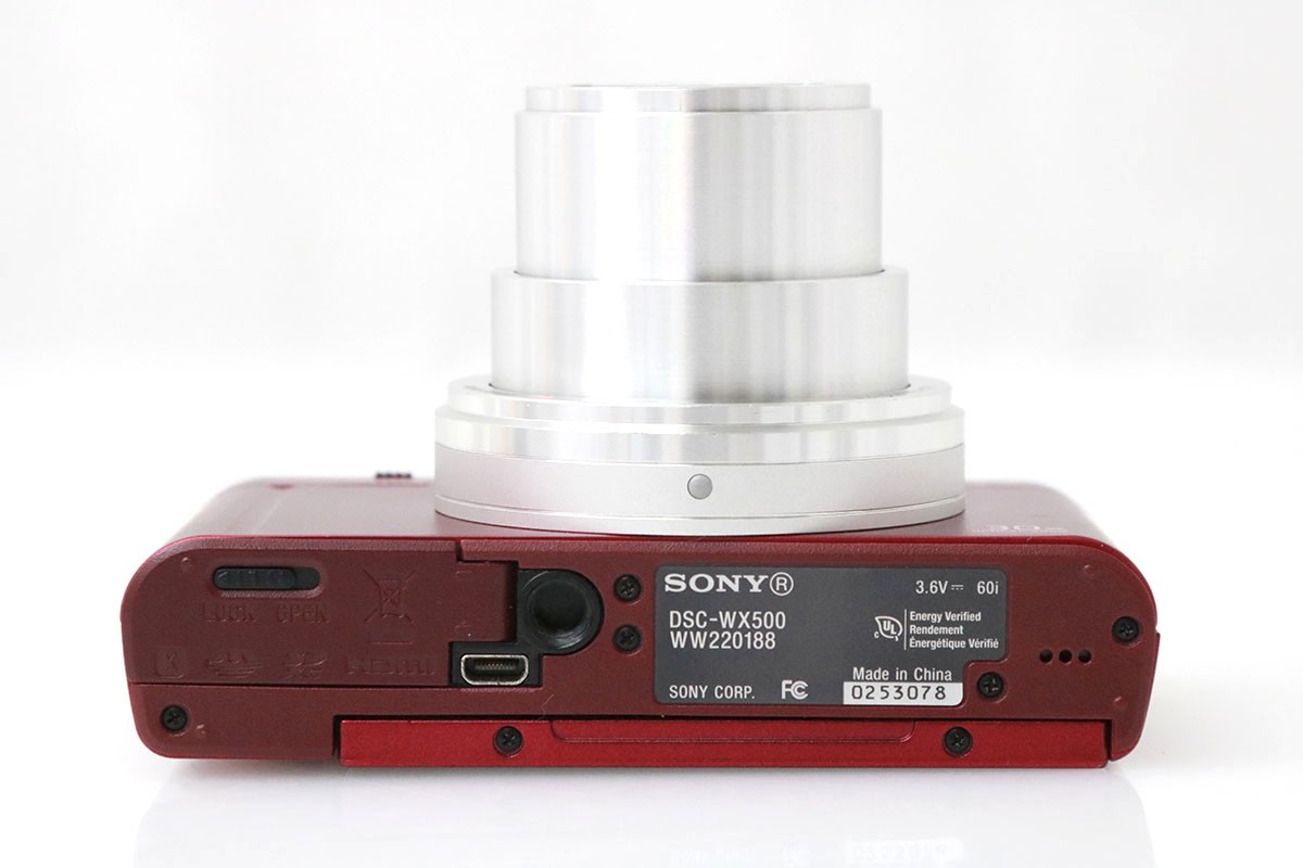 サイバーショット DSC-WX500 (R) [レッド] CA01-M4471-2Q4 | ソニー