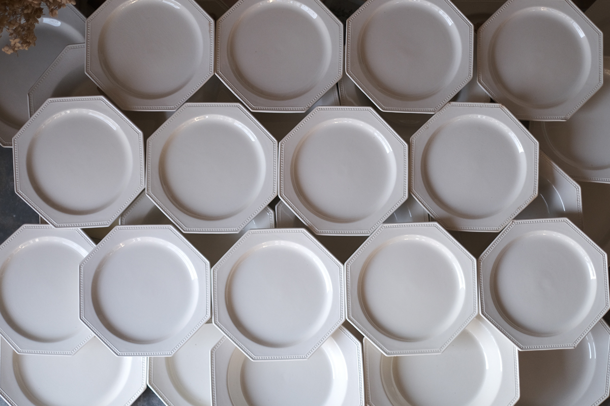 陶器・磁気食器 :: 一枚の価格です B63-3 フランスアンティーク