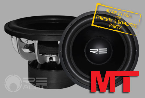 RE AUDIO - Subwoofers for Automobile: Great Power Handling and Output