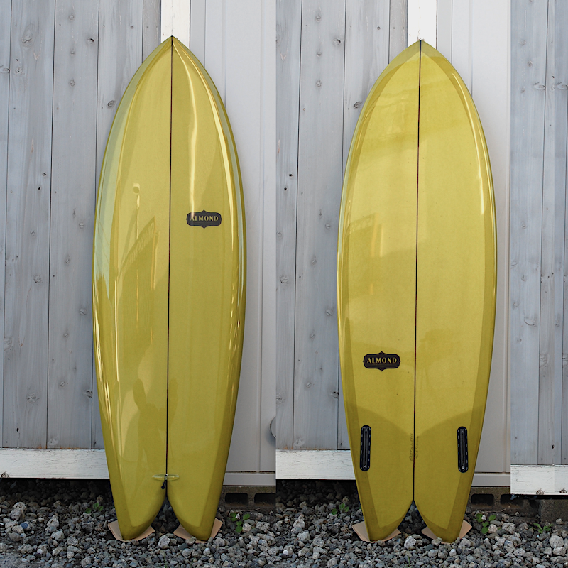 ALMOND アーモンド サーフボード フィッシュ ツイン 5'9” 手渡し限定