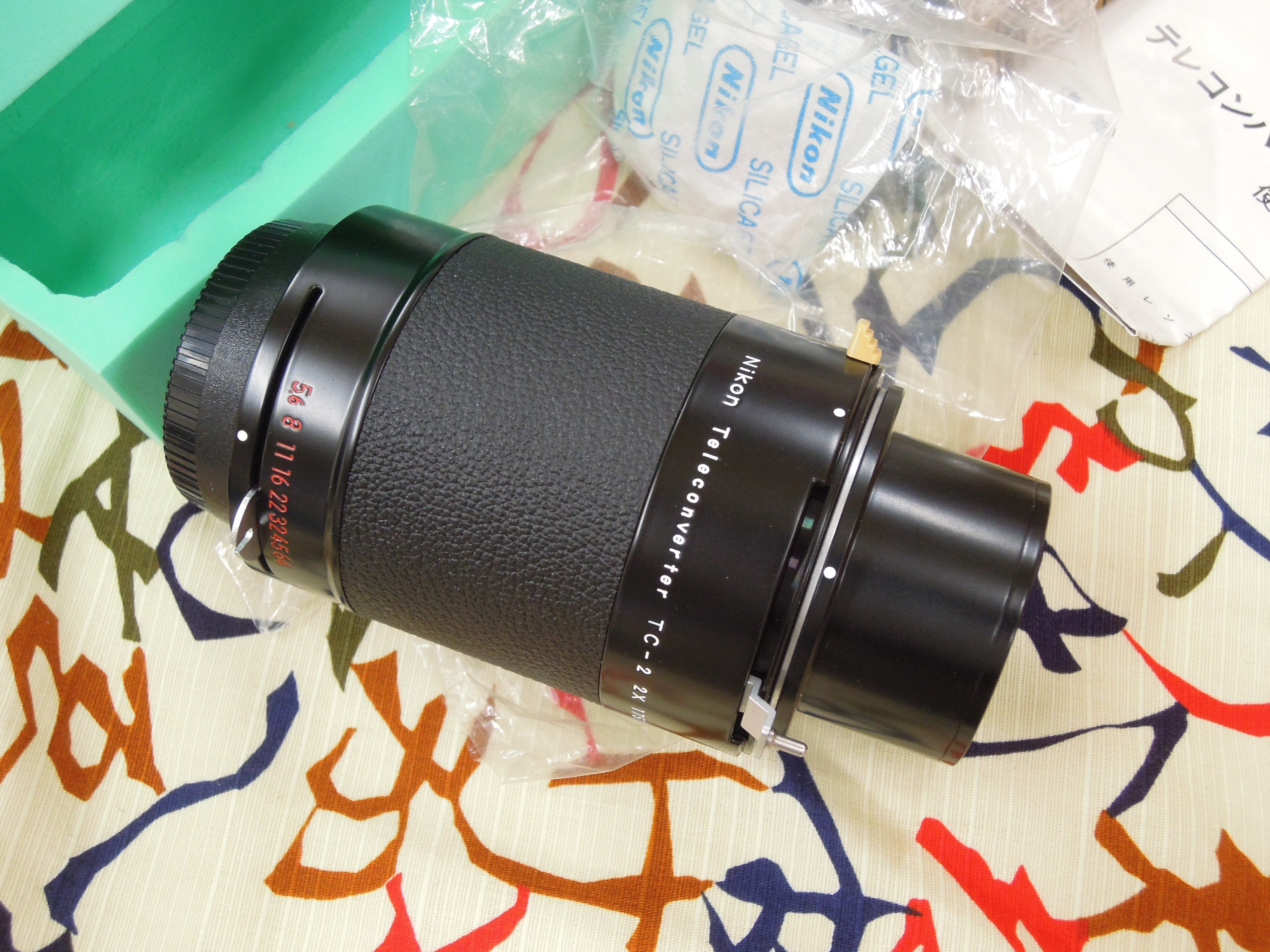 NIKKOR Ai 600mm f/5.6Sレンズ テレコンTC-14B付き