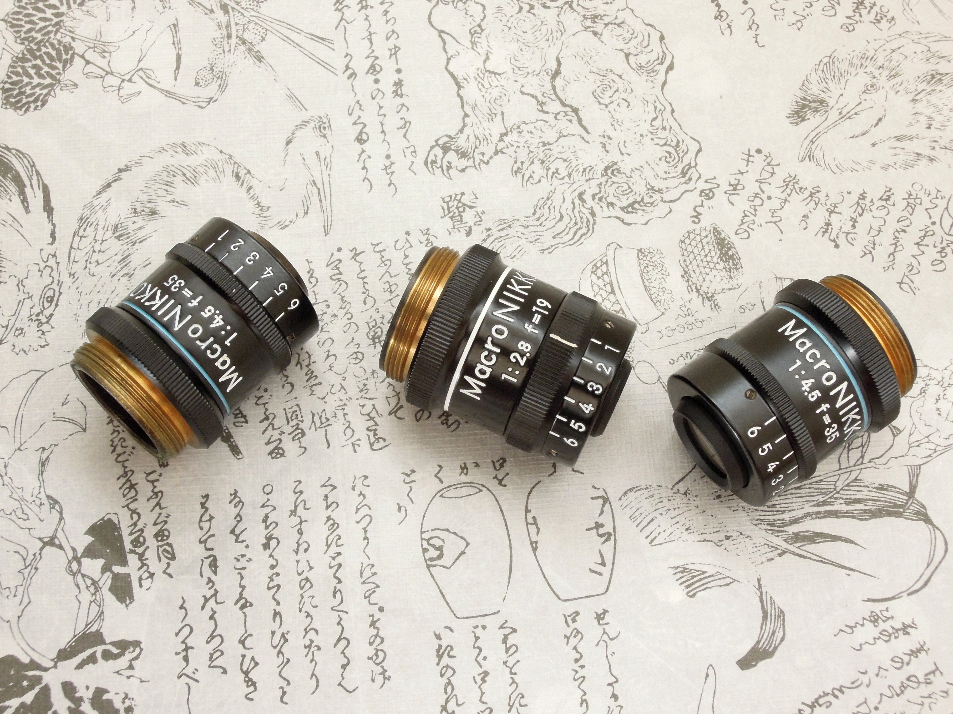 MACRO Nikkor 35mm F4.5 and Bellows Set