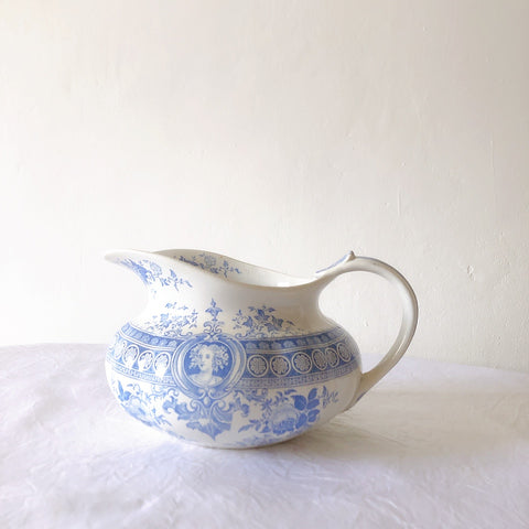 フランスアンティーク UCサルグミンヌ パリジア parisia ブルー