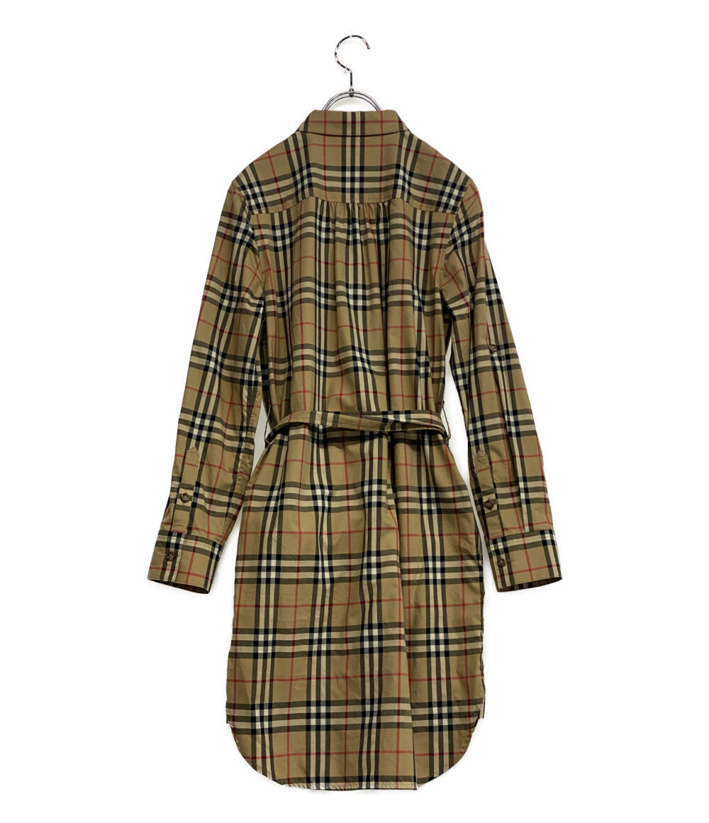 美品 BURBERRY London ノバチェックワンピース 8024585 レディース