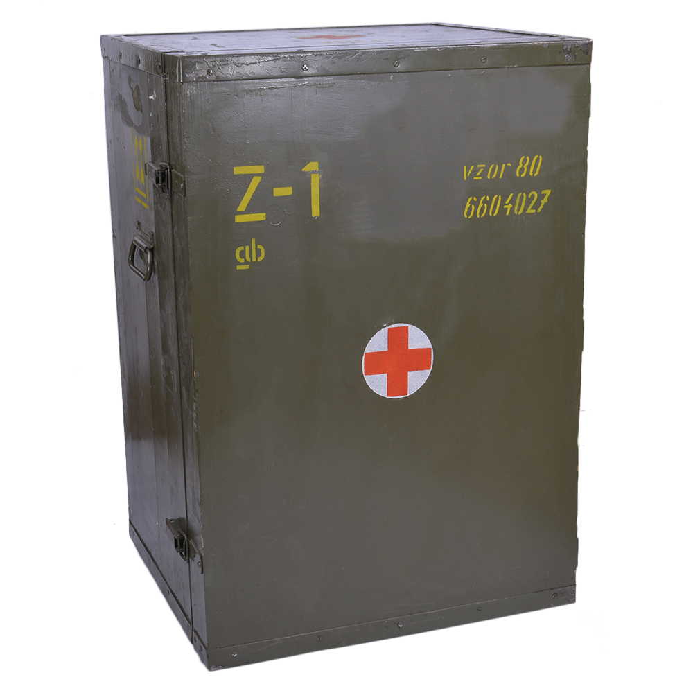 チェコ軍放出品 メディカルボックス 木製 | ミリタリーショップ レプマート