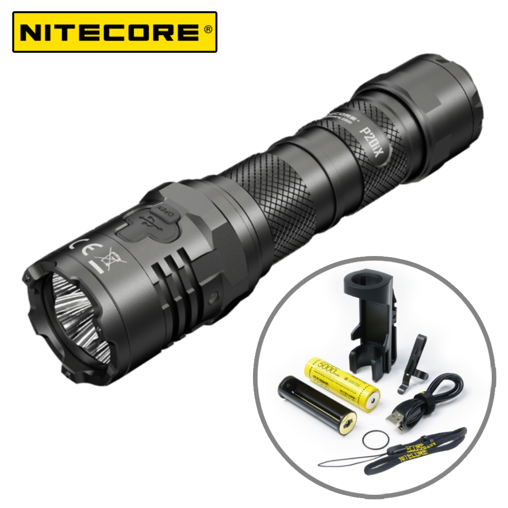 NITECORE タクティカルフラッシュライト P20iX 最大4000ルーメン 高