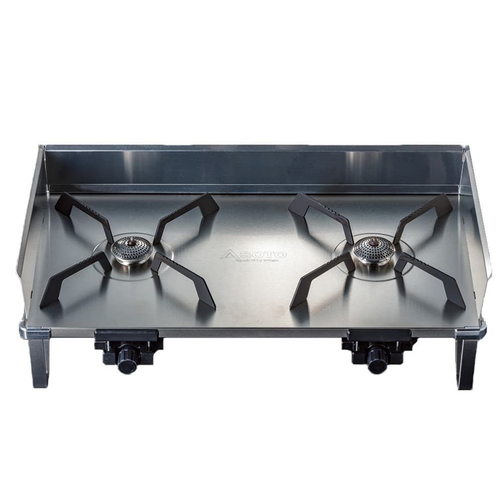 SOTO カセットコンロ GRID レギュレーター2バーナー CB缶タイプ ST-526