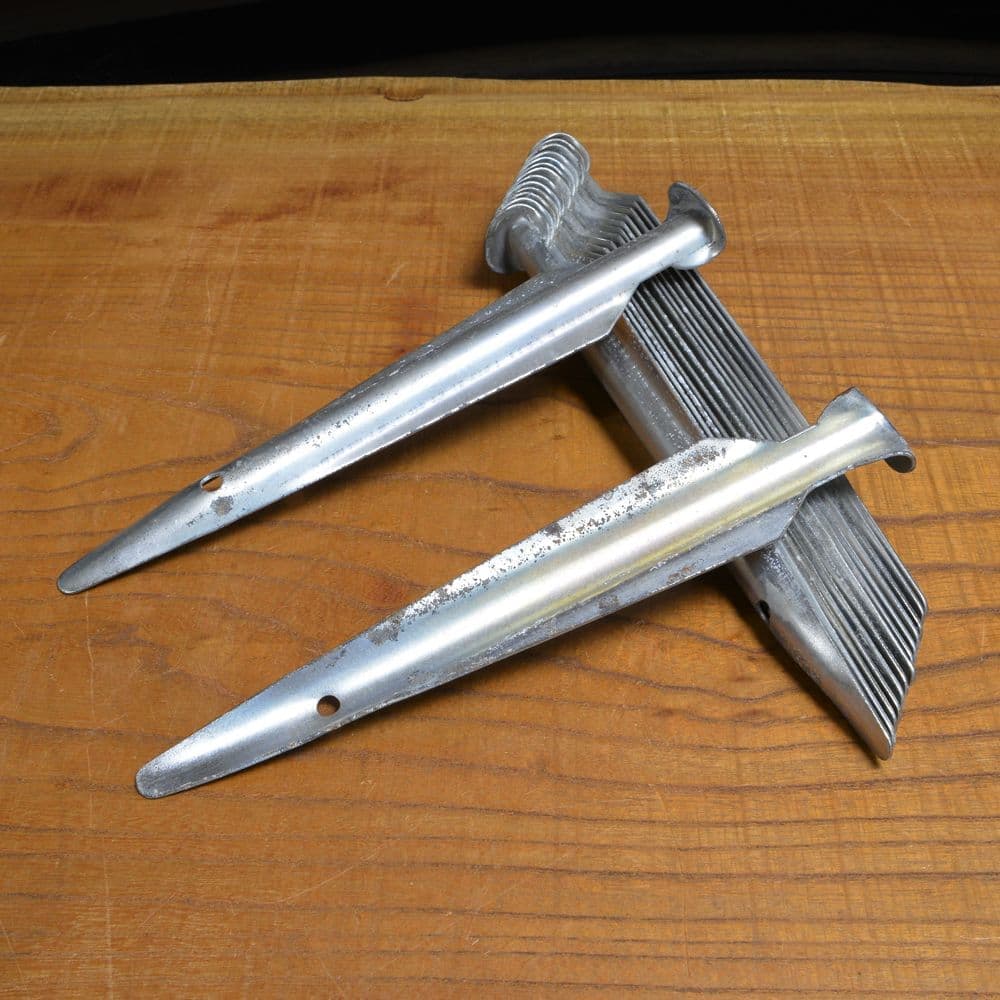 ドイツ軍放出品 テント用ポール&ペグセット 旧東ドイツ 収納袋付き