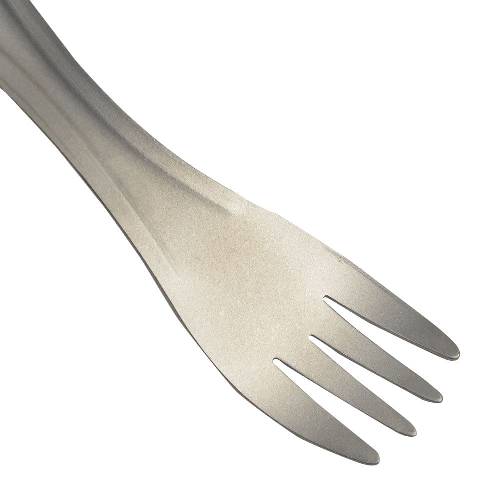 カトラリー チタン製 スプーン&フォーク 一体型 | ミリタリーショップ