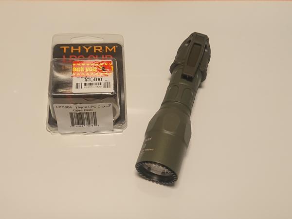 THYRM ライトクリップ LPC ロープロファイルキャリークリップ Surefire