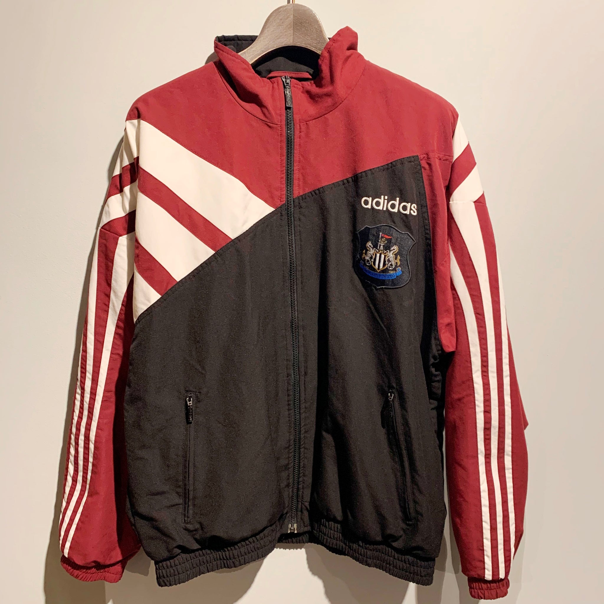 90s/adidas/Newcastle United ZIP UP JACKET/ size M – ReSacca