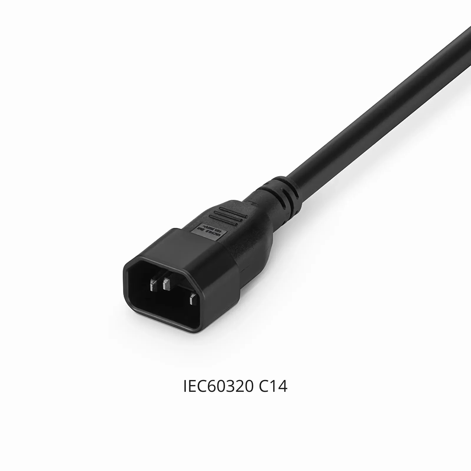 10ft(3m) 14AWG 250V/15A 電源コード(IEC60320 C14 - IEC60320 C15