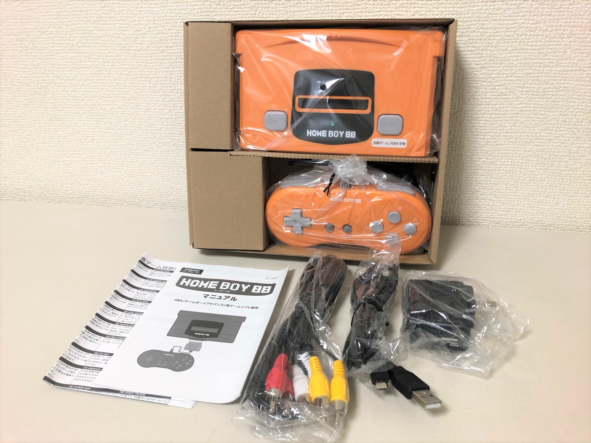 ゲームボーイアドバンス（GBA）互換機「HOMEBOY88」の紹介（ドンキで