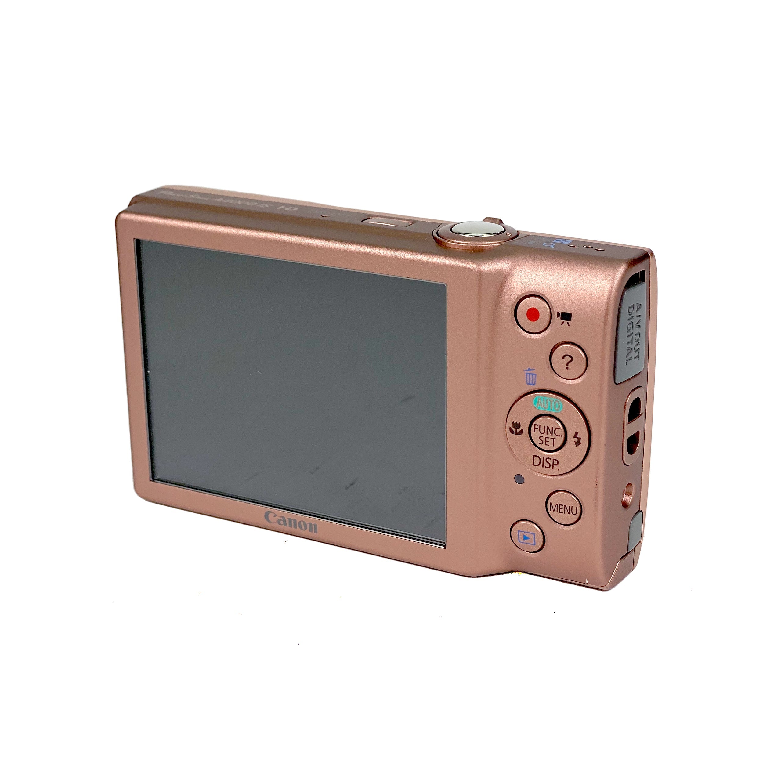 Canon PowerShot A4000 IS Digital Compact - Peach Pink – Retro