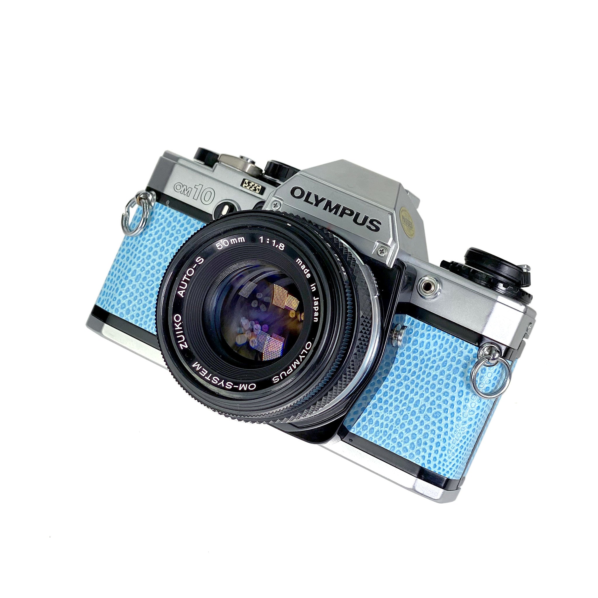 Olympus OM-10 - Sky Blue – Retro Camera Shop