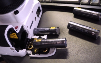 ペンタックスK-xのファームウェア更新でバッテリーが長持ち