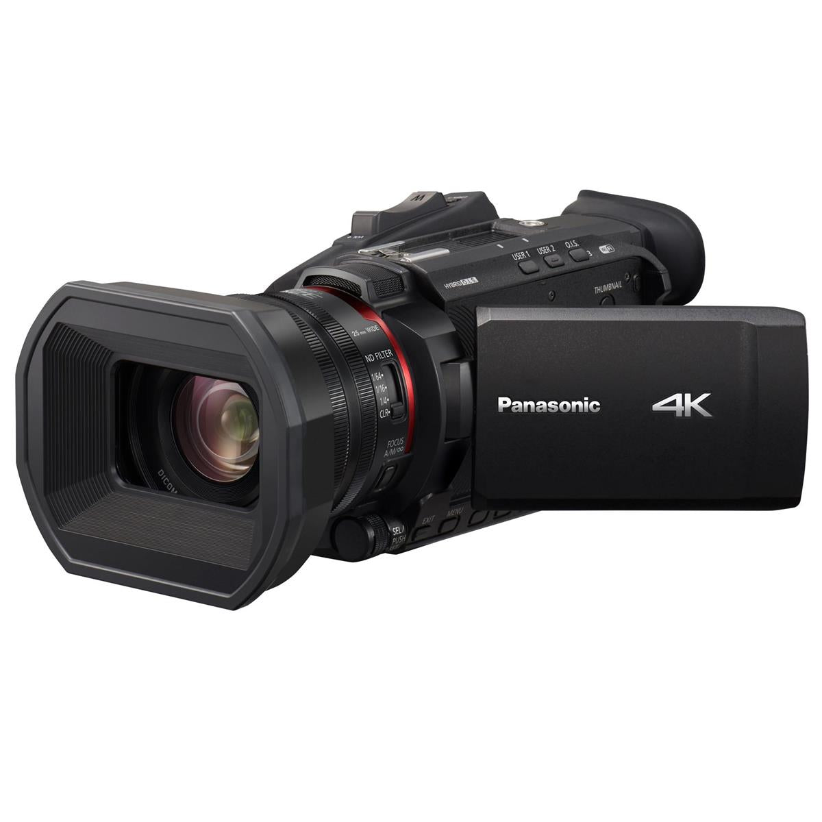 Panasonic HC-X1500 4K Professional Camcorder with 24x Optical Zoom