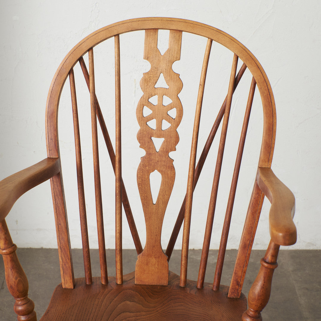 英国クラシック ホイールバック ウィンザーアームチェア｜rocca rocca