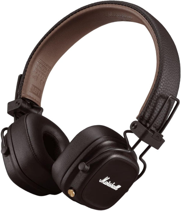 Marshall Major IV On-Ear Bluetooth Headphones (Brown) — Rock and