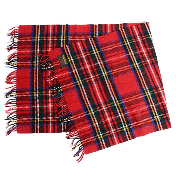 20％OFF】TWEED MILL（ツイードミル） 76×175 タータンチェック