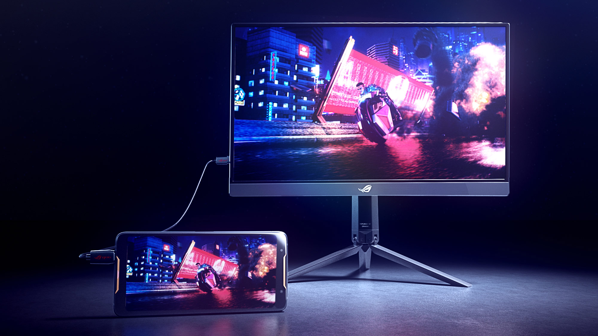 The 240Hz ROG Strix XG17AHP portable monitor lets you game on the