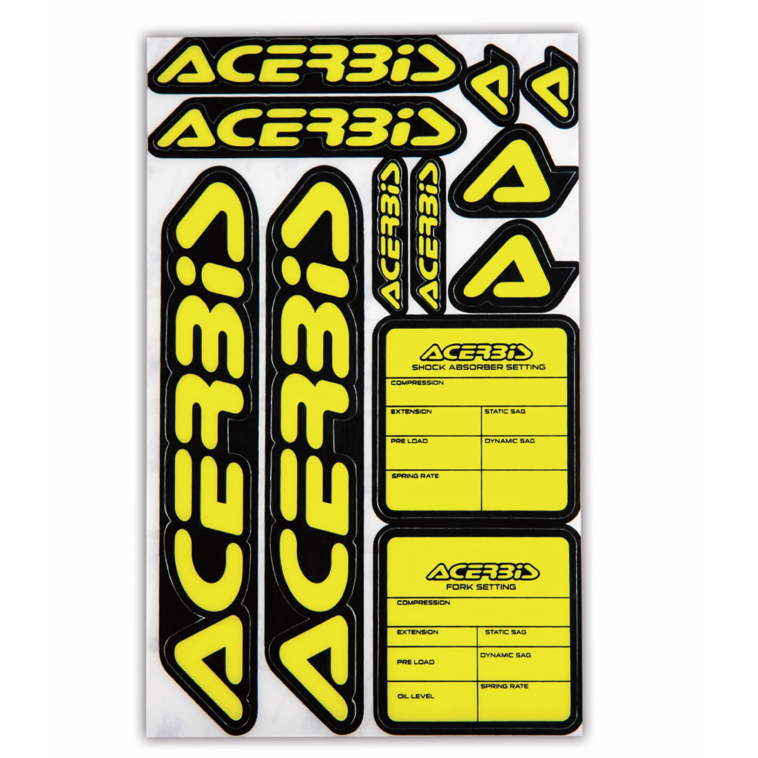 AC-17848 ロゴステッカー ACERBIS | ラフ＆ロード