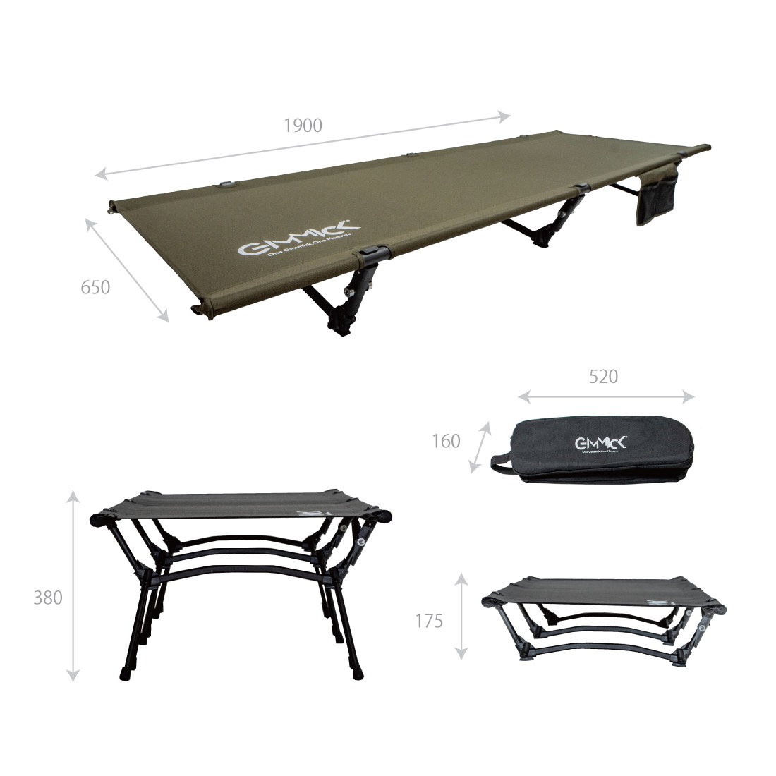 GM-CT01 GIMMICK ギミックコット | ラフ＆ロード