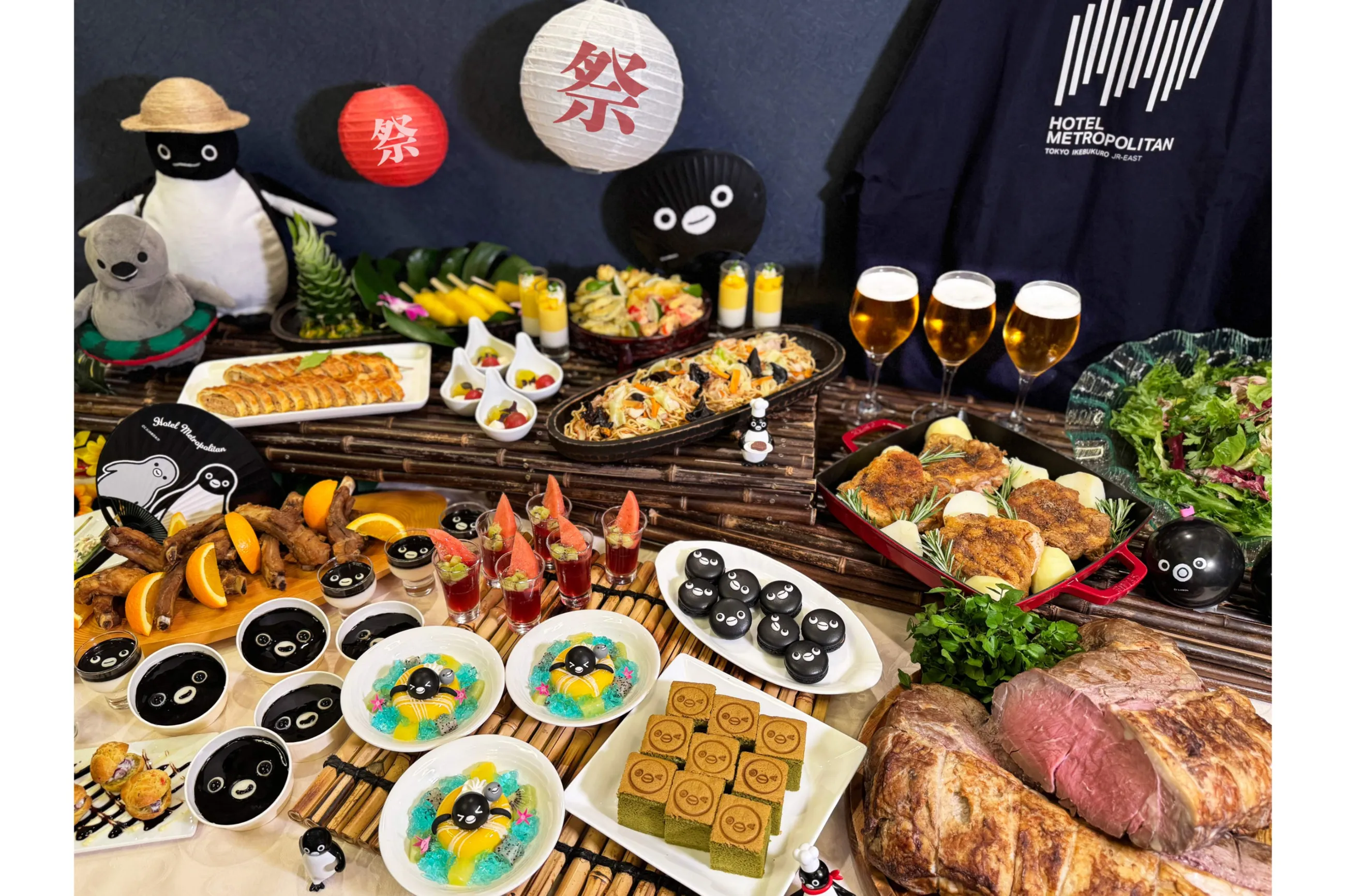 Suicaのペンギン 夏祭り サマービュッフェ