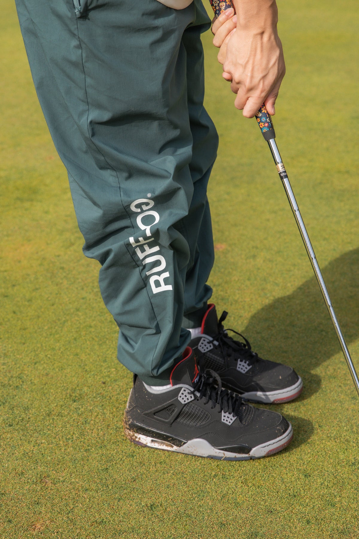 RUFFLOG NYLON STRECH JOGGER GREEN