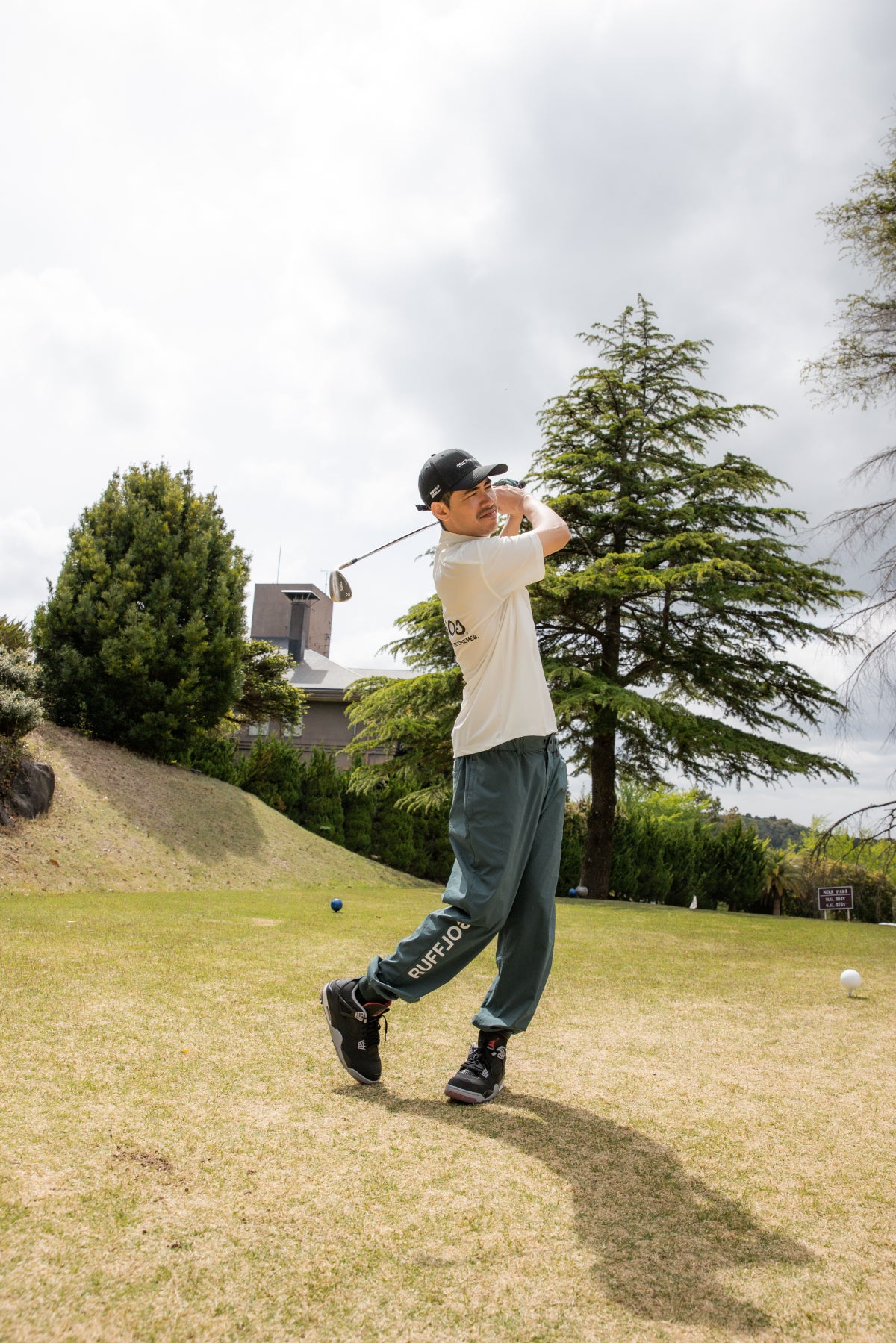 RUFFLOG NYLON STRECH JOGGER GREEN