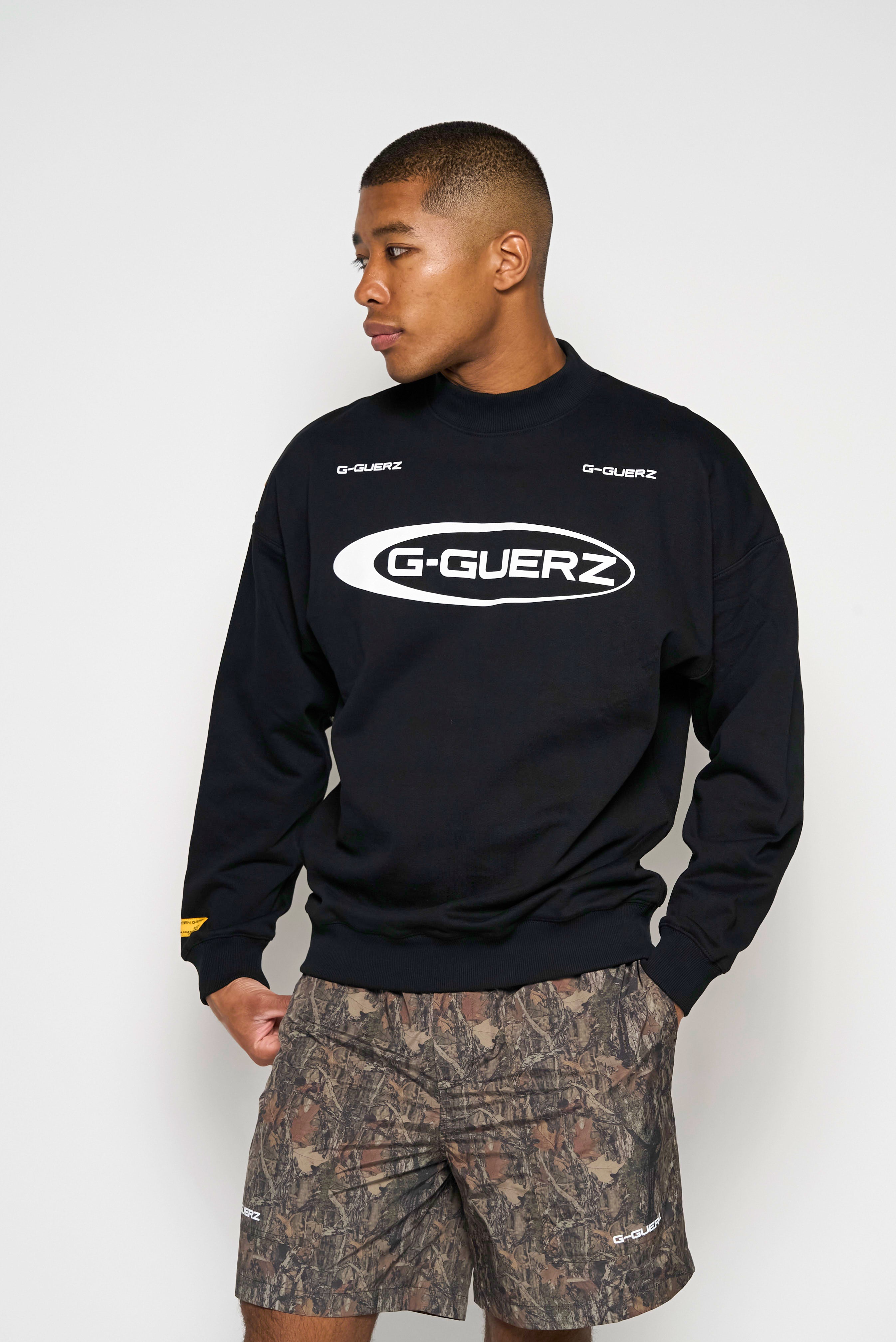 GG CIRCLE LOGO MOCK NECK SWEAT – RUFFLOG