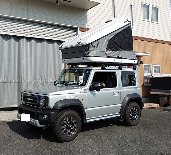 JAMES BALUD ジェームス・バロウド ルーフトップテント取付事例 – RV